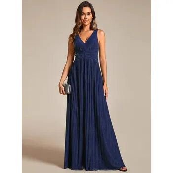 Dámské šaty Ever Pretty luxusní tmavě modré šaty 2133 *Velikost: 4XL / 48 / 16 / 20