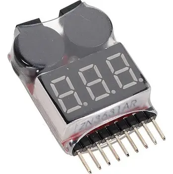 Hlídač napětí 1-8 článků s alarmem