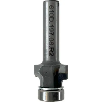 Diamantová fréza rádiusová R2 19,7x45 d=8, Z=2, B12,7