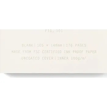 Zápisník Trolls Paper zápisník pro plnící pera Fig A6, 101 čistý