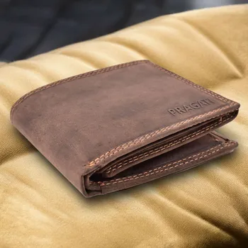 Peněženka Master Pragati luxusní pánska kožena peněženka hnědá premium kůže GTI Elite 2450