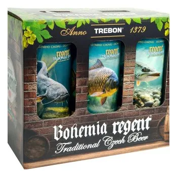 Pivo PIVO REGENT 12° DÁRKOVÉ BALENÍ DEKOR DŘEVO VODNÍ ŘÍŠE 6x 0,5L