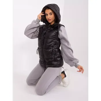 Dámské sako Dámská vesta D50048X80113A2 Černá - FPrice černá M