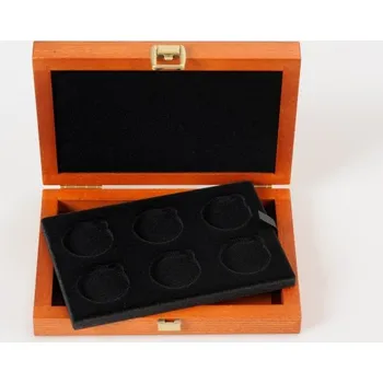 Luxusní kazeta na 6 ks stříbrných mincí ČR