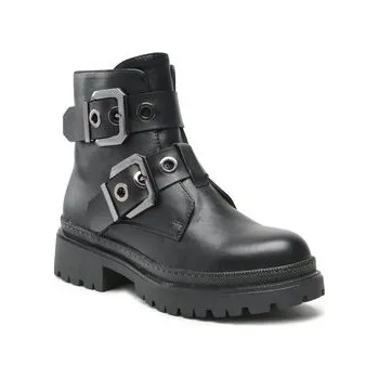 Dámská obuv Polokozačky DeeZee WS5680-14 Černá 37