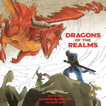 Kniha Omalovánky Dungeons and Dragons: Dragons of the Realms - kolektiv autorů