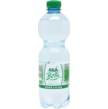 Voda Pramenitá voda Aqua Bella - jemně sycená,12x 0,5 l