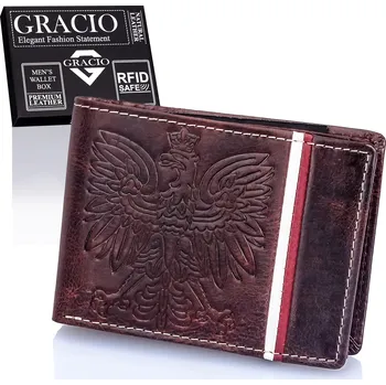 Peněženka Gracio peněženka z pravé kůže, vícebarevná - muž