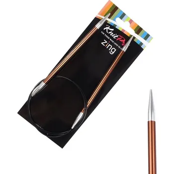 Jehlice Pevné kruhové kovové jehlice Zing 80 cm 5,5 mm