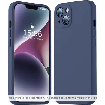 Pouzdro na mobilní telefon Techsuit SoftFlex pro Oppo Find X9 Pro – tmavě modrá