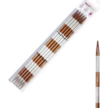 Nástroj na niť a příze Hliníkové ponožkové jehlice SmartStix KnitPro 20cm 5mm