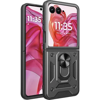Pouzdro na mobilní telefon Techsuit CamShield Series kryt Motorola Razr 50 Ultra Black