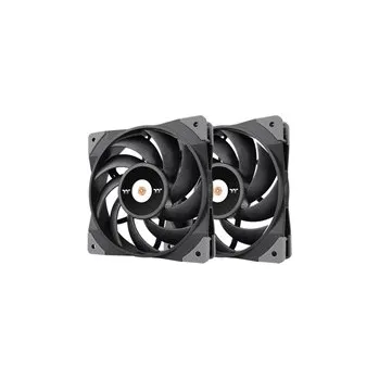Počítačové chlazení THERMALTAKE Ventilátor Toughfan 12 2-Pack, 2x120mm, černá