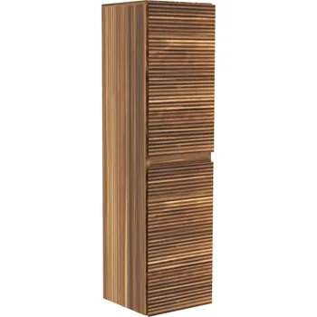 Nábytek Naturel Koupelnová skříňka vysoká Naturel Elsa 35x150x30 cm eben mat ELSA35EB ELSA35EB