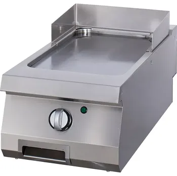 Kuchyňský gril Maxima Grilovací deska Premium Smooth Chrome - plynová - pro jednu jednotku - hloubka 90 cm | 09398566