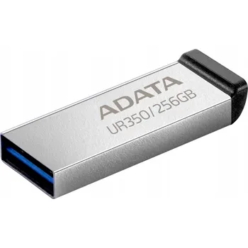 USB flash disk Flash disk ADATA USB 3.2 UR350 černý 256GB 256 GB USB 3.2 stříbrný