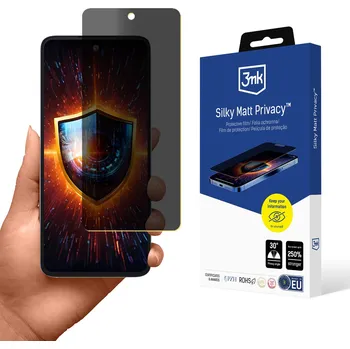 Pouzdro na mobilní telefon Fólie privatizační fólie 3mk Silky Matt Privacy pro ZTE Blade V60 Design