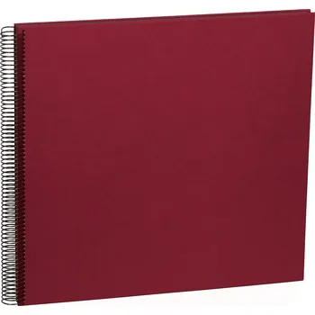 Semikolon, Fotoalbum Uni Economy s černými stránkami velké červené burgund - Formadore