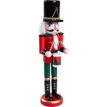 Vánoční dekorace Homla 715358 louskáček s bubnem 31 cm