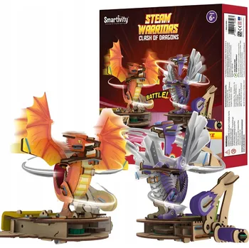 Puzzle Smartivity Dřevěné Mechanické Puzzle 3D - Starc