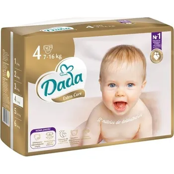 jednorázová plena DADA Extra Care 4 7-16 kg, 42 ks