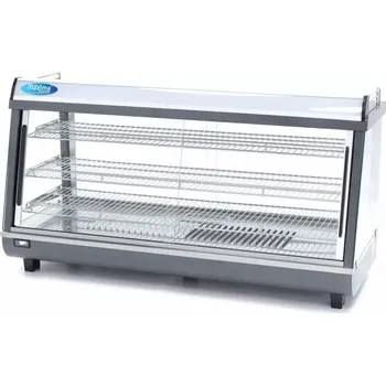 Maxima Vyhřívaný stojan na potraviny 121,5 cm - 3 police - 186 l | 09400795