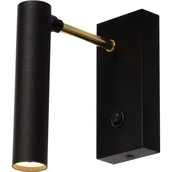 Nástěnné svítidlo Kaspa, Nástěnné svítidlo Lars černo-zlaté - Formadore