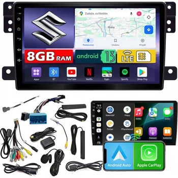 Autorádio AUTORÁDIO NCS ZQ9 SUZUKI GRAND VITARA 2005-2014 ANDROID 8GB LTE