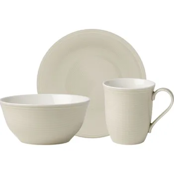 Stolování Villeroy & Boch, Snídaňový set Color Loop Sand 12 dílů - Formadore