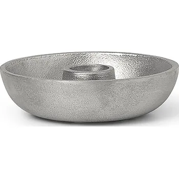 Svícen Ferm Living, Svícen - podnos Ferm Living hliníkový 10 cm - Formadore