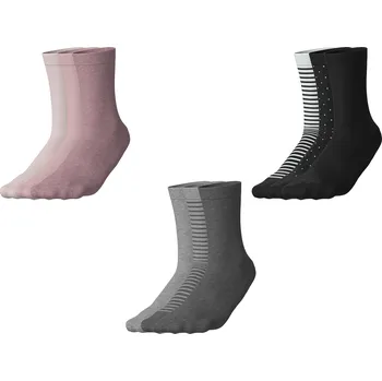 Dámské ponožky esmara® Dámské ponožky s BIO bavlnou, 3 páry