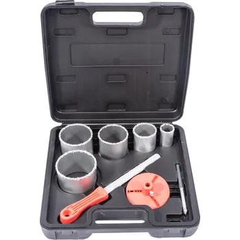 Příslušenství k nářadí STAVTOOL Sada diamant. vykružovacích korunek 33-83 8 dílů v kufru