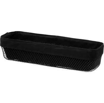 Kovový košík na pečivo černý