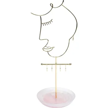 Šperkovnice Stackers, Stojan na šperky Face růženín - Formadore