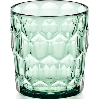 Sklenice Guzzini, Skleněný pohár Vanity N°3 nízký 360 ml zelený - Formadore