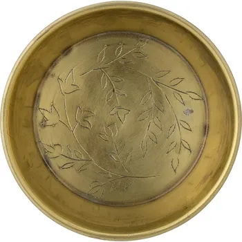 Bloomingville, Mísa Kry kovová 10 cm zlatá - Formadore