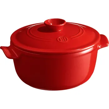 Pánev Emile Henry, Hrnec Emile Henry, keramický, 2,5 l, červený - Formadore