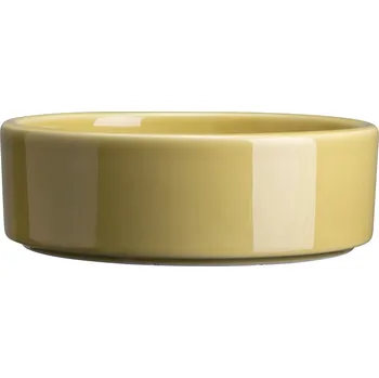 Květináč Bergs Potter, Podstavec pod květináč Hoff glazovaný 8 cm žlutý - Formadore