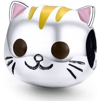 Přívěsek Přívěsek STŘÍBRO 925 Charms Korálek Hello Kitty