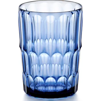 Sklenice Guzzini, Skleněný pohár Vanity N°2 vysoký 480 ml tmavě modrý - Formadore