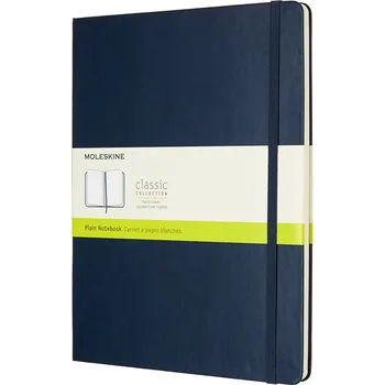 Diář Moleskine, Nelinkovaný zápisník Moleskine v pevné vazbě XL safírový - Formadore