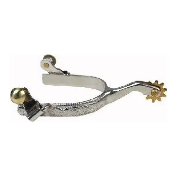 Ostruha Westernové ostruhy nerez kolečkové zdobené