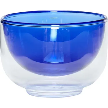 Hübsch, Mistička Hübsch s dvojitým dnem 13 cm sytě modrá - Formadore