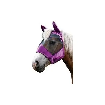 Koňská maska proti hmyzu Maska proti hmyzu HKM High Professional fialová Velikost: COB