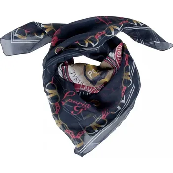 Módní doplněk HKM šátek Santa Rosa – elegantní šátek s jezdeckým motivem, 90×90 cm