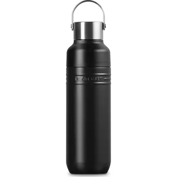 Láhev Le Creuset, Termo láhev na vodu On The Go 500 ml černá matná - Formadore