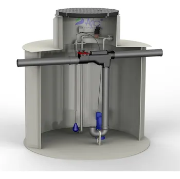 Podzemní nádrž na dešťovou vodu AS-REWA Kombi 8 EO 8000 l