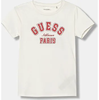 Dívčí tričko Dětské tričko Guess J6RI41.J1314.PPY2 béžová 01X, vel. 147-157