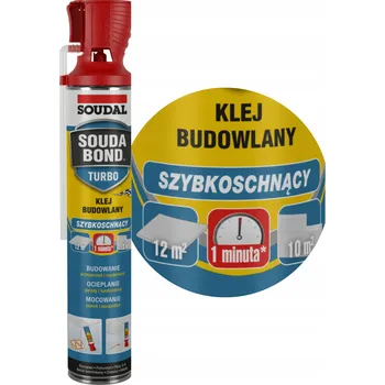 Montážní pěna Montážní pěna s hadičkou Soudabond Turbo Soudal 750 ml