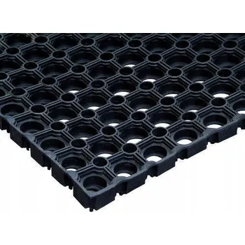 Rohožka Gumová rohožka venkovní, hotová k použití, 80 x 120 cm